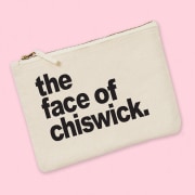 The face of your town personalised make up pouch
