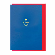 Super Dad gold foil card