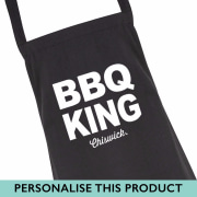 BBQ King your town apron