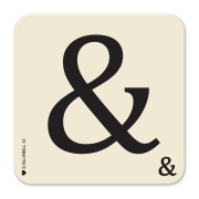 Ampersand Coaster