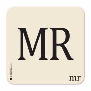 MR Wedding Coaster