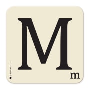 Letter M Table Mat