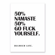 50% Namaste