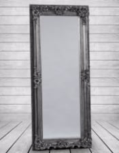 Antique Silver Tall Regal Mirror