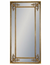 Tall Gold French Mirror without Crest