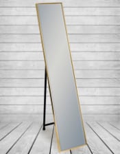 Gold Framed Arden Rectangular Cheval Dressing Mirror