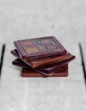 S/4 Classic Board Game Coasters