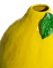 Ceramic Large Lemon Vase