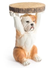 Bulldog Holding "Trunk Slice" Side Table