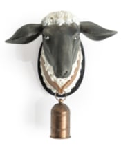 Large Sheep with Bell Wall Head (to be bought in qtys of 2)