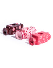 Ceramic Candy Candle Holder (to be bought in qtys of 6 assorted colours)
