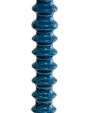 Indigo Ribbed Floor Lamp