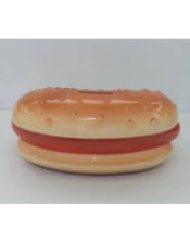 Ceramic Hotdog Money Bank