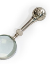 Large Golf Ball On Tee Magnifying Glass