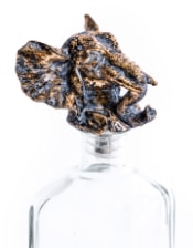 Large Glass Storage Bottle w/ Elephant Head Stopper (to be bought in qtys of 6)
