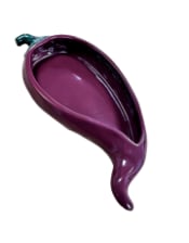 Purple Cayenne Chilli Serving Dish