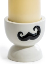 Ceramic Moustache Candle Holder (to be bought in qtys of 4)