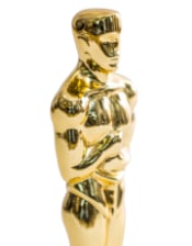 Polished Gold Aluminium Award Ornament