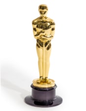 Polished Gold Aluminium Award Ornament