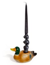 Mallard Duck Ceramic Candle Holder (to be bought in qtys of 2)