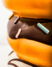 Stack of Doughnuts Side Table / Stool