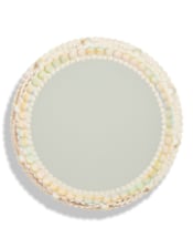 Decorative Piped Iced Cake Wall Mirror / Cake Stand