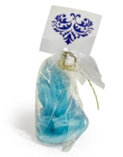 Pale Blue "Praying Hands" Candle