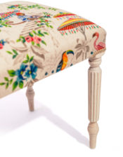 Chinoserie Tropical Bench - Hand Made in the UK