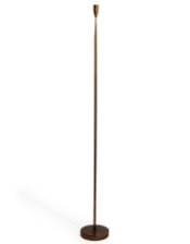 Antique Copper Large Floor Standing Candle Holder