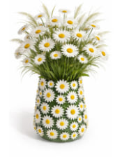 Ceramic Large Multi Daisy Vase
