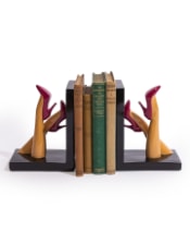 Pair of High-Heeled Legs Bookends