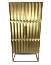 Industrial Gold "Fitzgerald" Extra Large Storage Cabinet