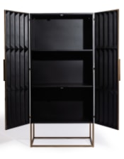 Industrial Gold "Fitzgerald" Extra Large Storage Cabinet