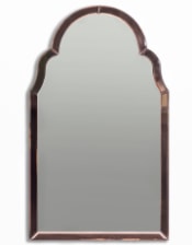 Portrait Pink "Venus" Glass-Framed Wall Mirror