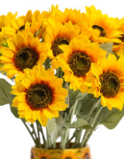 Single Sunflower Stem (to be bought in qtys of 24)