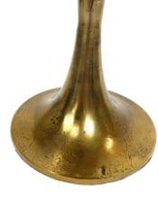 Aluminium Antique Gold Side Table