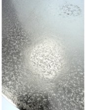 Aluminium Raw Nickel Side Table