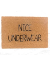 "Nice Underwear" Doormat