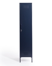 Tall Steel Metal Locker in Navy Blue