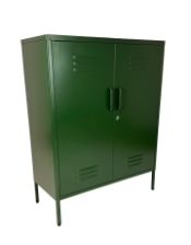 Medium Steel Metal Locker in Olive Green