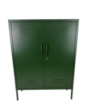 Medium Steel Metal Locker in Olive Green