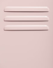 Medium Steel Metal Locker in Baby Pink