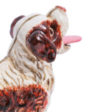 Cast Iron Springer Spaniel Dog Coin Bank