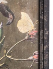 Set of 2 Antiqued Boho Floral Bouquet Wall Prints