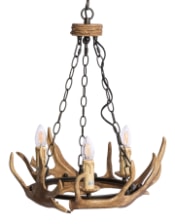 Bavarian Style Antler Chandelier