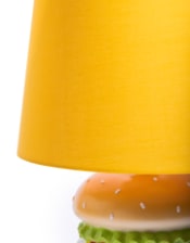 Classic Burger Table Lamp w/ Mustard Shade (to be bought in qtys of 2)
