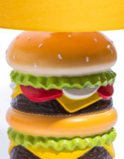Classic Burger Table Lamp w/ Mustard Shade (to be bought in qtys of 2)