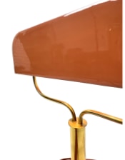 Terracotta & Gold Desk Lamp