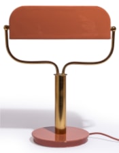 Terracotta & Gold Desk Lamp