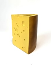 Swiss Cheese Storage Pot / Vase